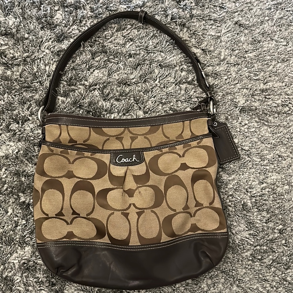 Coach over the shoulder purse - Used